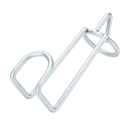 Horse Feed Bucket Hooks, 2 Pack Metal Stall Hanger for Horse Stable Barn Fence, with Weather Proof Coating Easy Install No Tools, for Livestock Water Bucket Tack Supplies