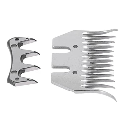 Sheep Shears Blade, 13 Teeth Curved Wool Clipper Comb, 7mm Tooth Spacing
