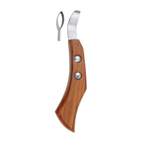 Farrier Loop Knives Hoof Knife-Premium Hoof Care Tool for Professional Farriers,Ergonomic Design for Easy Hoof Trimming, 3PC Set for Precision Hoof Grooming and Maintenance