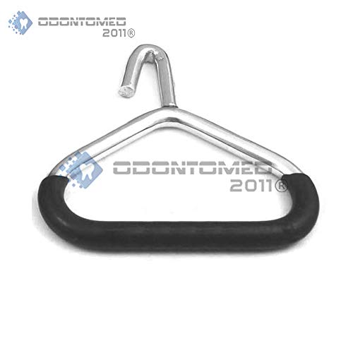 Durable OB Handle Apparatus 2 OB Handle Black Grip with 60 Inch Chain, Goat, Cow, Cattle Delivery Instruments for Dairy Farm