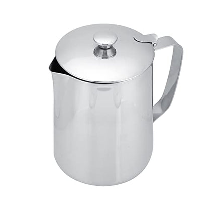 Espresso Accessories,Milk Frothing Pitcher,Milk Pitcher,Milk Frother and Steamer,Frothing Pitcher,Coffee Steaming Pitcher Milk Frothing Mug with Lid 1500mL