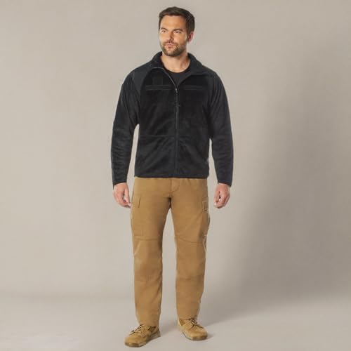 Rothco Gen III Level 3 ECWCS Fleece Jacket - color: Black, size: Medium