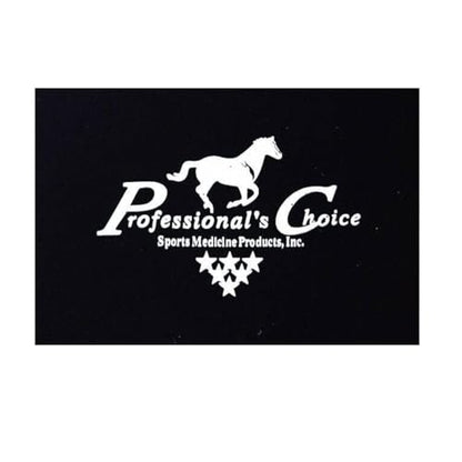 Professional's Choice Equine Non-Slip Pad | Secure, Breathable, and Contoured Fit | Universal Size | Black