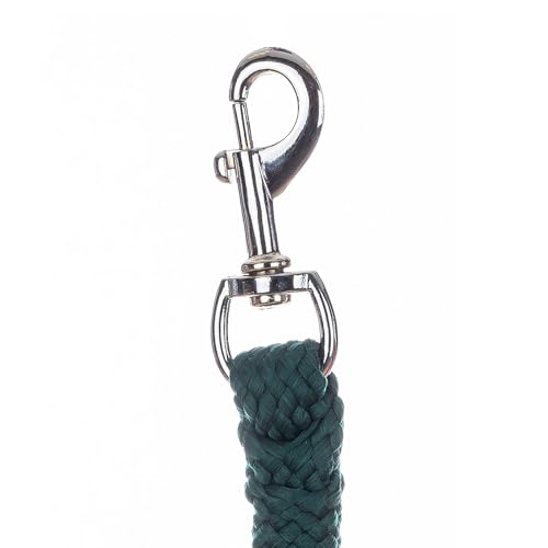 Equinavia Iris Soft 8' Lead Rope with Snap Buckle - Hunter Green - One Size - color: Hunter Green