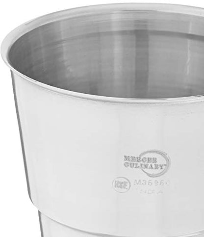 Mercer Culinary Shake Collar, 4.34 Inch, Stainless, 1 Count (Pack of 2) - size: 1 Count (Pack of 2)