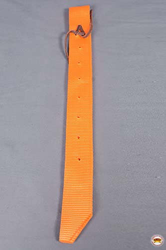 HILASON Nylon Cinch Tie Strap Off Billet Set, 36 Inch - color: Orange