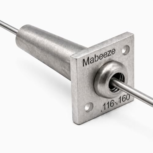 Mabeeze Anchor Vise 8-11 Gauge Wire Tightener, 10 Pack | One-way grip for grape trellis, vineyard, arbor, and fence wire tensioning - size: 8-11 gauge