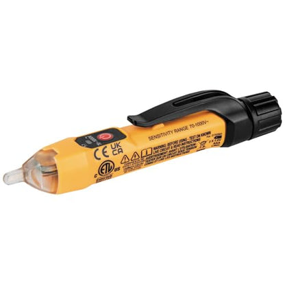 Klein Tools NCVT1XT Voltage Tester, Non-Contact Low Voltage Test Pen, 70V to 1000V AC, Durable IP67 Tester is Dustproof and Waterproof - size: Waterproof NCVT