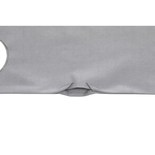 Weaver Livestock Spandex Goat Tube - size: Medium, style: Gray