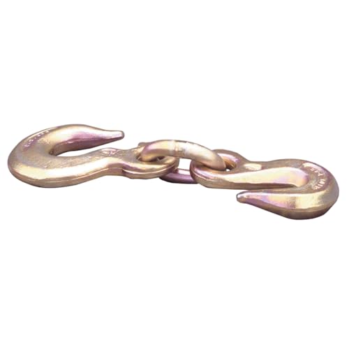 MO-CLAMP 4146 Double Grab Hook Assembly | 10-Ton Chain Shortening & Pulling Accessory for 3/8” Chain | Collision Repair & Frame Straightening | Made in USA