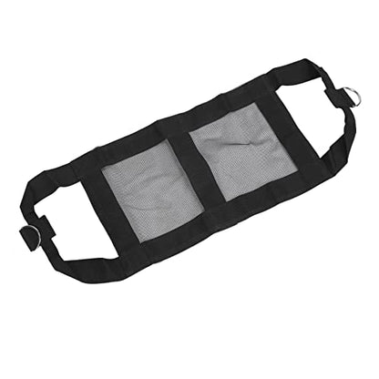 Animal Weighing Sling, Heavy Duty Nylon Hanging Weight Support for Calf Lamb Goat Farm Use 220 lb Capacity Adjustable Straps Washable Foldable 48 x 30 cm 1 Pack