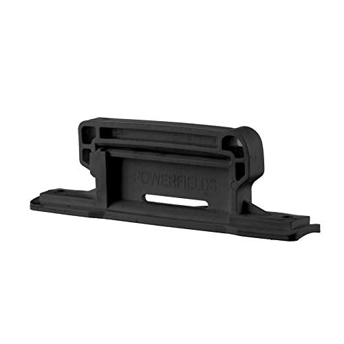 25-Pack Electric Fence Wood Post Poly Tape Insulators, Black - color: Black