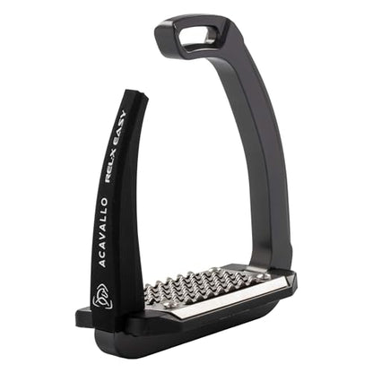 Acavallo Rel-X Easy Stirrups - color: Charcoal