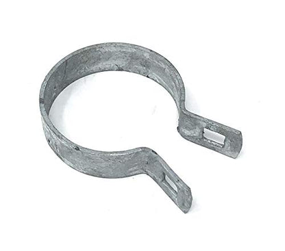 (10 Pack) Brace Bands with Bolts & Nuts for Chain Link Fence, Gate, Posts (2-3/8") - size: 2-3/8"
