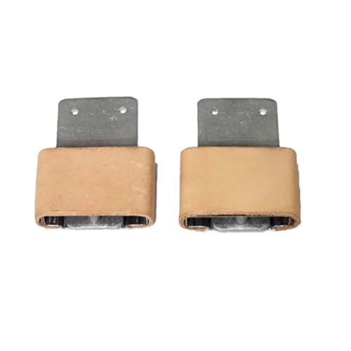 2 1/2" Leather Wrapped Stainless Steel Blevins Buckles Set Vertical Post Western Saddle