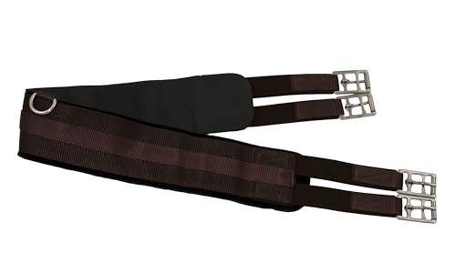 Neoprene English Girth with Double Elastic: 42" to 58" - size: 48"