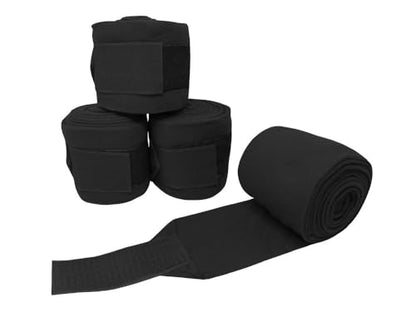 Fleece Polo Wraps w/Velco Closure - color: Black
