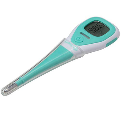 Safety 1st Rapid Read 3-in-1 Thermometer, Aqua, One Size & Easy Grip Brush and Comb, Colors May Vary
