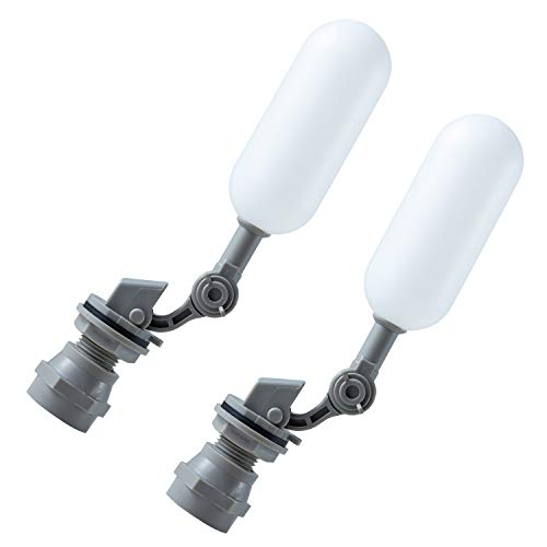 MMonDod 2 Pack 1/2 Inch NPT Mini Float Ball Valve Kit for Auto Water Tank