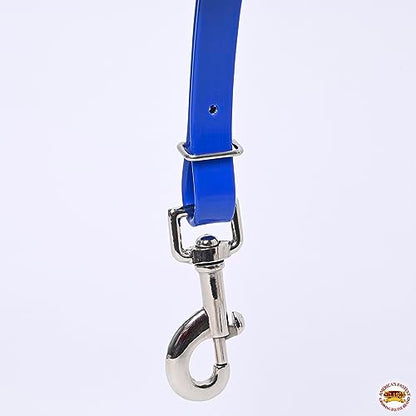 HILASON Western Horse Biothane Leather Breast Collar Tack - color: Royal Blue