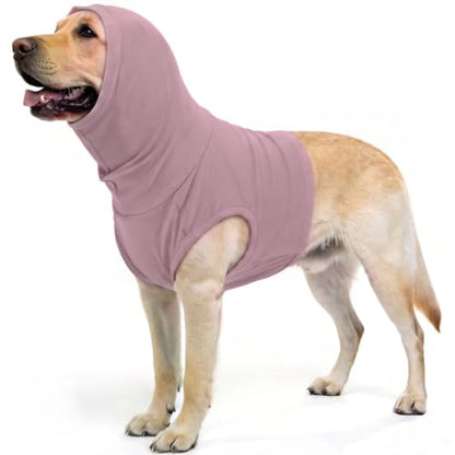 ROZKITCH Dog Medical Shirt Neck Cover, Cozy Neck Bandage | Dog Vest Cover Neck After Surgery for Upper Body Protection Purple 3XL - color: Purple, size: 3XL(Chest: 34.3")