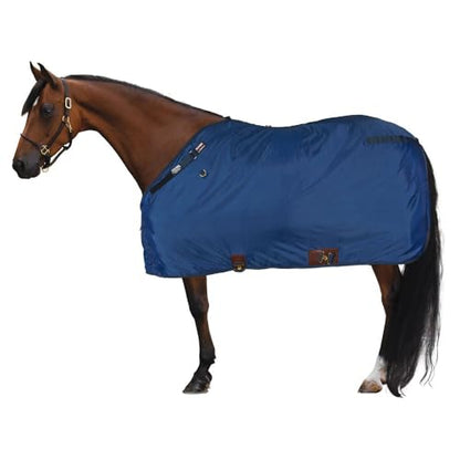 Schneiders Dura-Nylon Adjusta-Fit Cutback Surcingle Horse Stable Blanket for Winter | Breathable Comfort & Adjustable Fit | Tekno-Fleece Lightweight - size: Horse Size 74