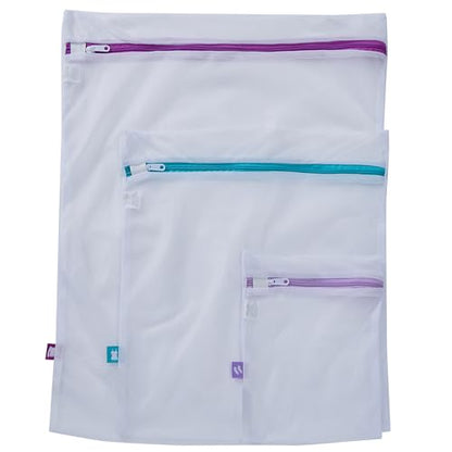 Laundry 360 Sanitized Treated 3 Piece Mesh Wash Bag
