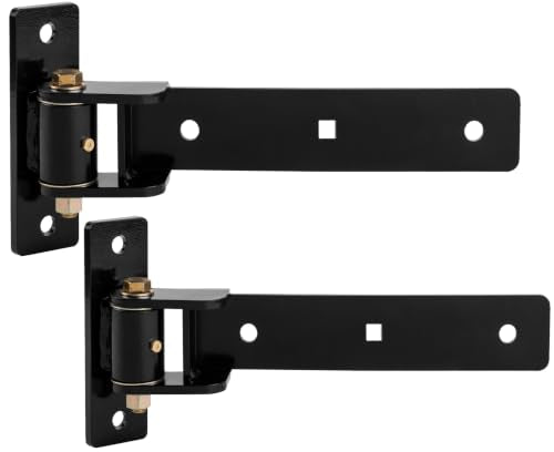 13" Heavy Duty Gate Hinges,900 Lbs Capacity,180° or 90° Smooth Open