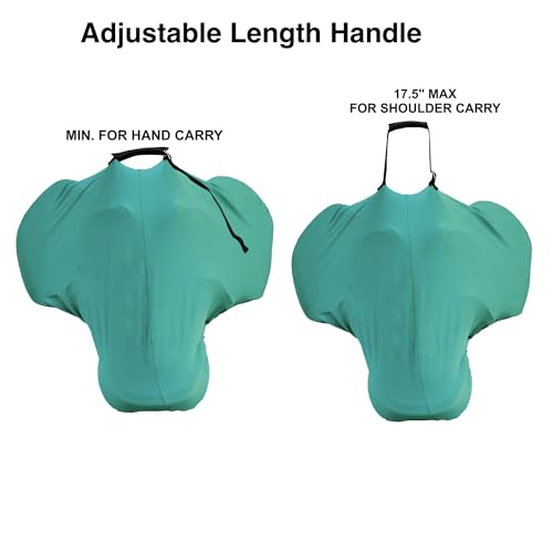 Majestic Ally English Saddle Cover with Adjustable Handle, 4-Way Stretch Spandex/Elastane Fabric, Multiple Colors (Royal Blue) - color: Royal Blue