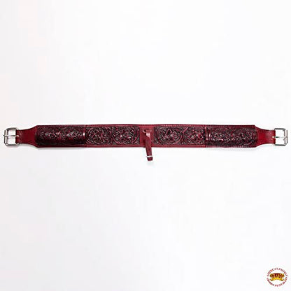 HILASON Western Horse Saddle Girth Leather Cinch Multicolored