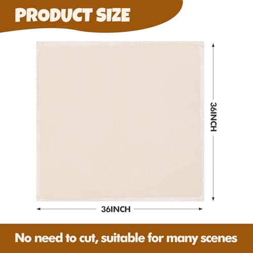5 PCS Cheese Cloths, 36x36 Inch Cheesecloth Reusable Unbleached, Cheese Cloths for Straining, Cheese Making,Juicing,Baking & Cooking. - size: 36x36in