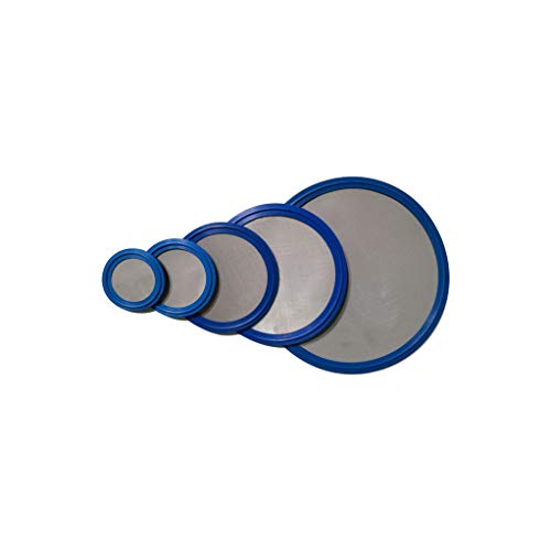 5 Micron VITON/FKM Tri Clamp Screen Filter Gasket 316L (5Uf Micron/2000 Mesh) Stainless Steel Pharmaceutical Grade Filter Mesh. VITON (3") - size: 3 Inch