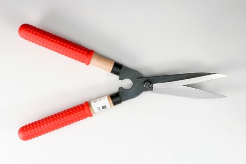 Wazakura Japan Premium Mini Hedge Shears - Handmade Japanese Pruning Shears - Precision Hedge Clippers with Non-Slip EVA Grip - Lightweight Gardening Tool for Gardens & Shrubs