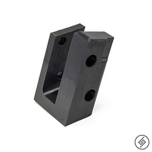 Spartan Mounts Compatible with Glock Pistols | Pistol Wall Display Mounting Hook | Gun Safe Wall Storage Organization System | Unique Low Profile Design | Made in USA - style: G 22 23 24 27 35 37 [Right]
