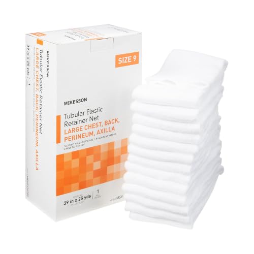 McKesson Tubular Elastic Retainer Net Dressing, Large, 39 in x 25 yd, 1 ct - size: Size 9 1 Count