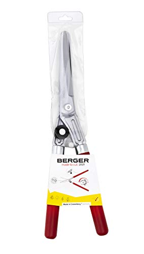 BERGER Topiary Shear 2510 with Beech Wood Handle Garden Shear with self-Sharpening Blades, Length 45 cm - size: 46.5x14.5x5 cm