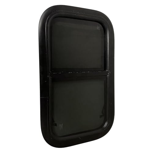 ProCamp RV Window 13x22 | Vertical Slider, Screen & Trim Ring