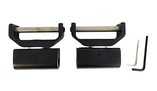 AJ Tack Aluminum Swivel and Lock Stirrup Turner - color: Copper Brown, size: 3"