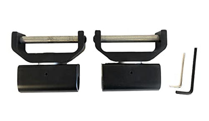 AJ Tack Aluminum Swivel and Lock Stirrup Turner - color: Copper Brown, size: 3"