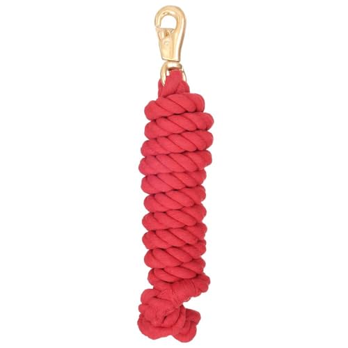 Tough 1 Economy Cotton Lead with Trigger Bull Snap - color: Red