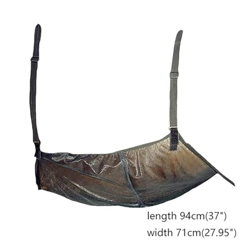 Horse Fly Sheet Belly Guard, Mesh Belly Protector with Adjustable Straps, Lightweight Fly Protection for Riding, All Breed Sizes, One Size, Unisex, Nylon Mesh, Summer, Spring, All Seasons