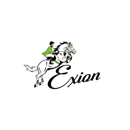 Exion Designer Stitched Padded Cushioned Horse Halter- Silver Hardware | Adjustable Chin and Throat Snap Halter | Replaceable Crownpiece Halter | Quick Release | Black, Havana Brown | Over, Full - color: Oak Brown (Reddish Brown), size: Warm Blood (Over S
