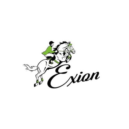 Exion Designer Stitched Padded Cushioned Horse Halter- Silver Hardware | Adjustable Chin and Throat Snap Halter | Replaceable Crownpiece Halter | Quick Release | Black, Havana Brown | Over, Full - color: Oak Brown (Reddish Brown), size: Warm Blood (Over S