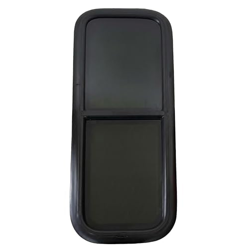 ProCamp RV Window 12x36 | Vertical Slider, Screen & Trim Ring