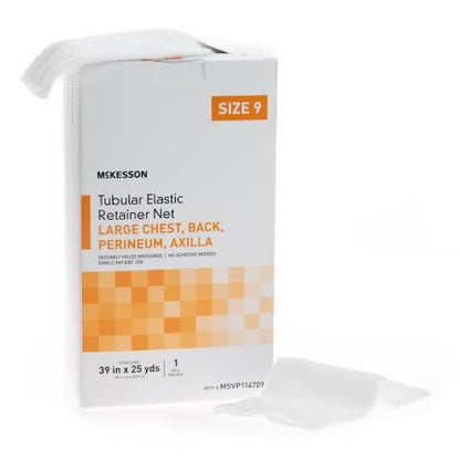 McKesson Tubular Elastic Retainer Net Dressing, Large, 39 in x 25 yd, 1 ct - size: Size 9 1 Count