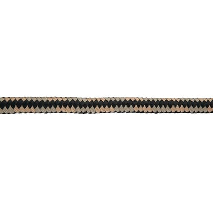Weaver Leather Poly Lead Rope, Black/Tan/Wheat, Small