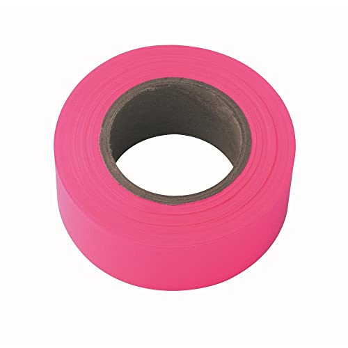 IRWIN Tools Strait-Line Flagging Tape, 150-foot, Glo-Pink (65603) - size: 150 Foot (Pack of 1)