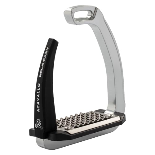 Acavallo Rel-X Easy Stirrups - color: Aluminium