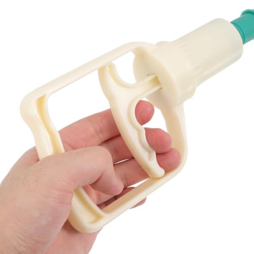 Totority Manual Milking Machine for Goats & Cows, 1L Portable Hand Vacuum Pump Milker Kit, Food-Grade Sheep Milking Bucket for Small Farm, Home, Daily Use