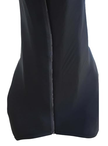Medium Horse Comfort Stretch Spandex Neck Hood Mane Stay Black 521MW04BK